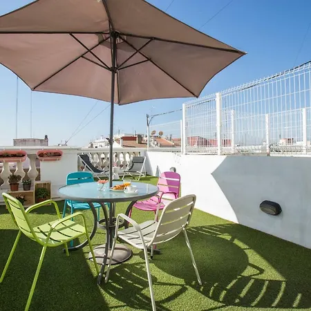 Sky Touristic Attic Apartment Valencia Exterior photo